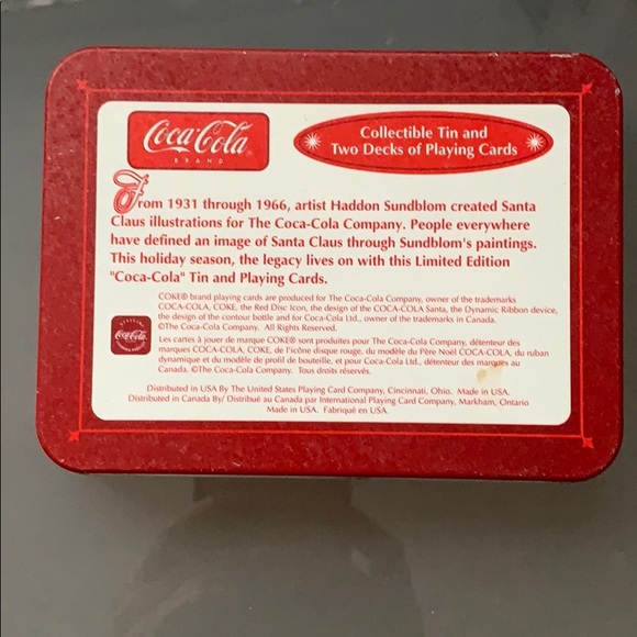 Sealed double deck of Coca Cola Christmas Cards - Picture 2 of 4